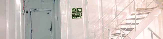 Deck and Stair Identification Signs