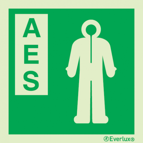 Anti-exposure suit (AES) IMO sign |IMPA 33.4076 - S 02 17