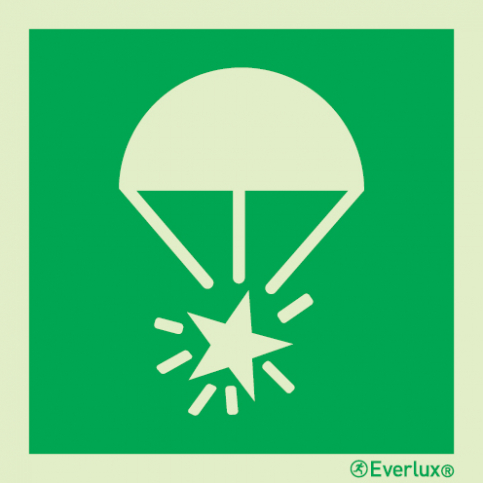Rocket parachute flares IMO sign | IMPA 33.4067 - S 02 21