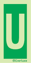 Letter U - IMO sign - S 04 1U