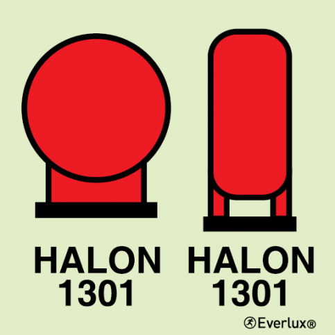 Halon 1301 bottles placed in protected area | IMPA 33.6050 - S 10 20
