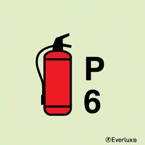 Powder portable fire extinguisher - 6Kg | IMPA 33.6079 - S 10 43