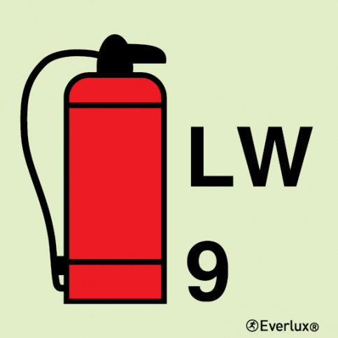Foam portable fire extinguisher - 9L | IMPA 33.6080 - S 10 44