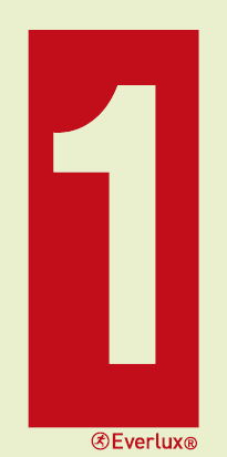 Number 2 - sign - S 19 61