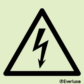 Electricity warning LLL sign - S 20 52