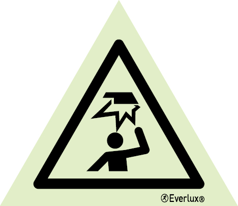 Overhead obstacle warning sign | IMPA 33.7502 - S 30 12