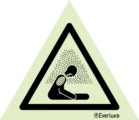 Asphyxiating atmosphere warning sign - S 30 13