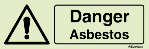 Danger asbestos sign | IMPA 33.7554 - S 30 64
