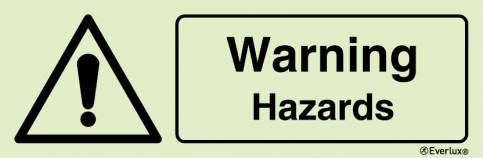 Danger Hazards sign - S 30 89