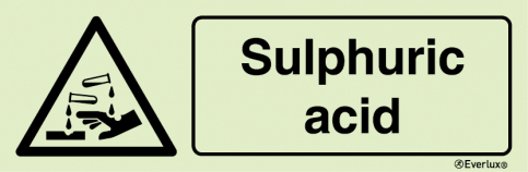 Sulphuric acid sign - S 31 91