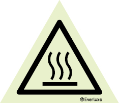 Warning hot surface sign - S 32 01