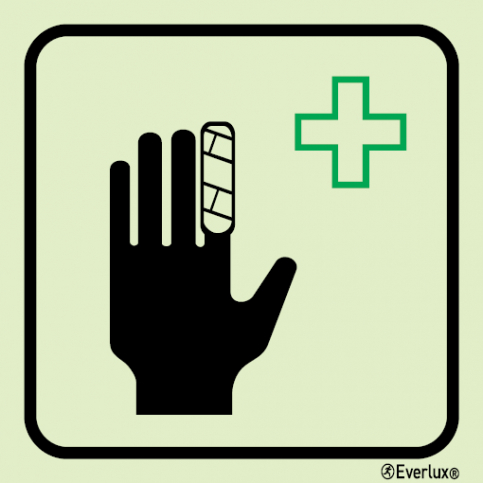 First aid sign | IMPA 33.2413 - S 42 01