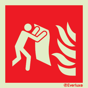 Fire blanket sign - S 46 41