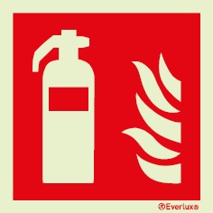 Fire extinguisher sign - S 49 42