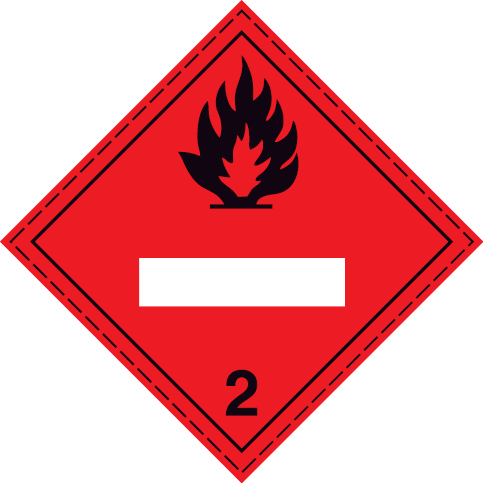 Flammable gases Class 2.1 - UN numbers display | IMPA 33.2231 - S 56 01