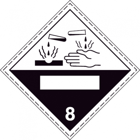 Corrosive substances No. 8 - UN numbers display | IMPA 33.2243 - S 56 60